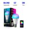 Atmospheric Smart RGB LED Bulb WiFi Bluetooth Color Changing Home Lighting 8