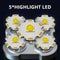 UltraBright 5LED Tactical Spotlight HighPower Rechargeable Outdoor Lantern 6