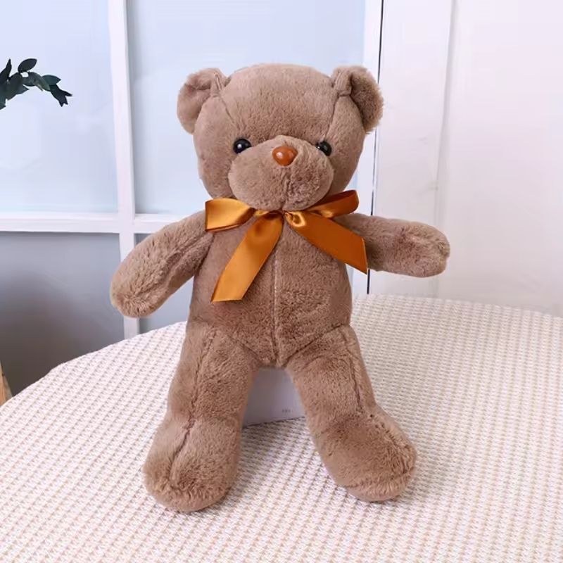 Charming Ribbon Teddy Bear Premium Soft Plush Toy For Gifting Decor 6