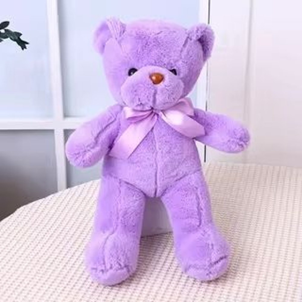 Charming Ribbon Teddy Bear Premium Soft Plush Toy For Gifting Decor 8