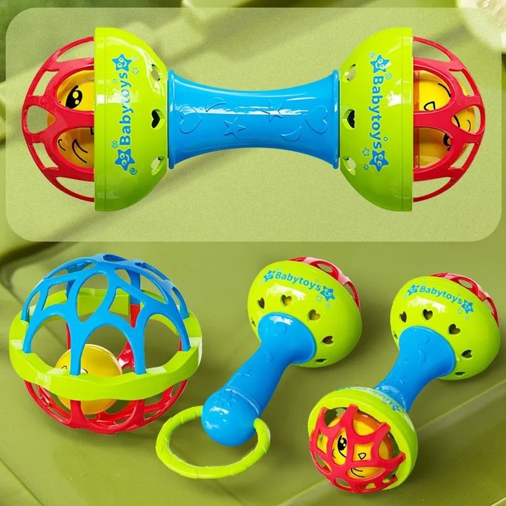 Sensory Development Rhythm Set Educational Drum Bell And Ball Toys 1