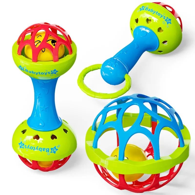 Sensory Development Rhythm Set Educational Drum Bell And Ball Toys 3