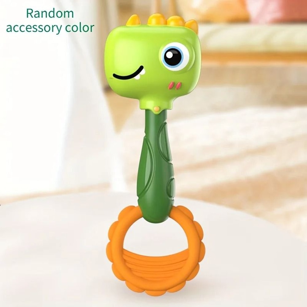 Soft Sensory Hand Chime Toy Interactive Animal Plush For Early Development 7