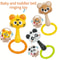 Animal Friends Sensory Hand Chime Interactive Bear Tiger Developmental Toy 0