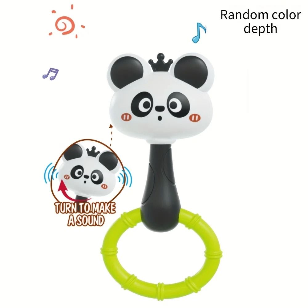 Animal Friends Sensory Hand Chime Interactive Bear Tiger Developmental Toy 7