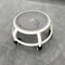 LowProfile Rolling Swivel Stool Silent 360 Circular Mobile Seating 7