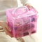3Layer 18Grid Modular Storage Organizer Stackable Transparent Case For Jewelry Toys 7