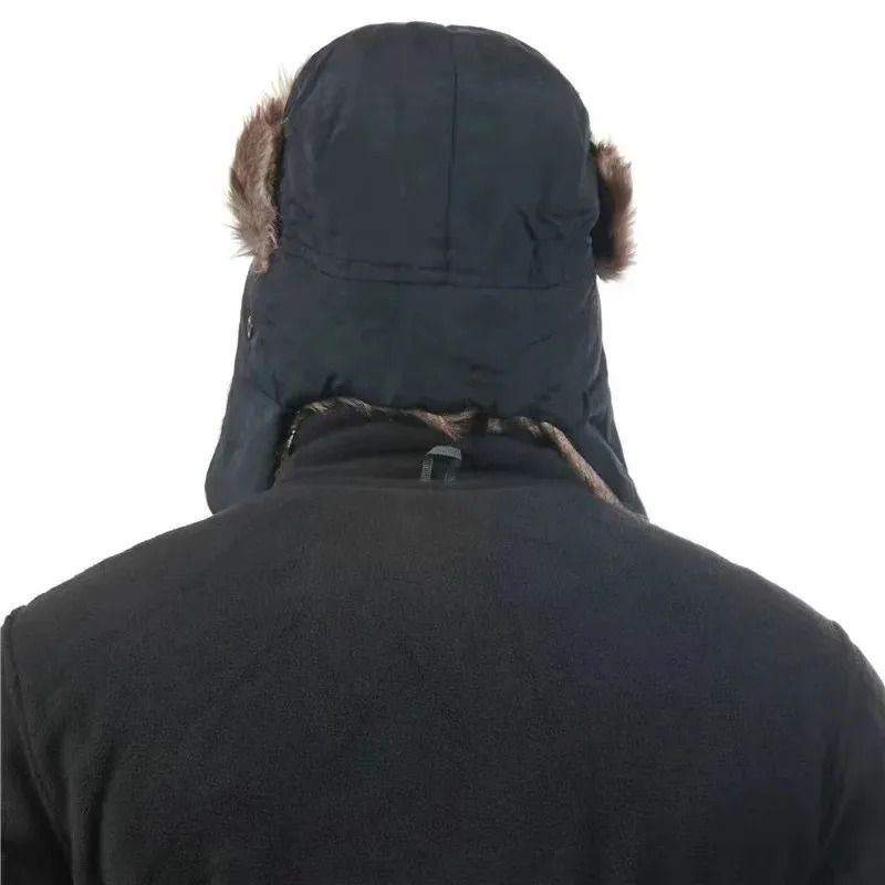 Winter Aviator Ear Protection Hat UltraWarm Pilot Hat For Kids School Season 5