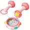 Animal Friends Sensory Hand Drum Interactive Musical Rattle For Infants Toddlers 4