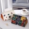 Minimalist PU Leather Tissue Box Cover Elegant Home Office Organizer 1
