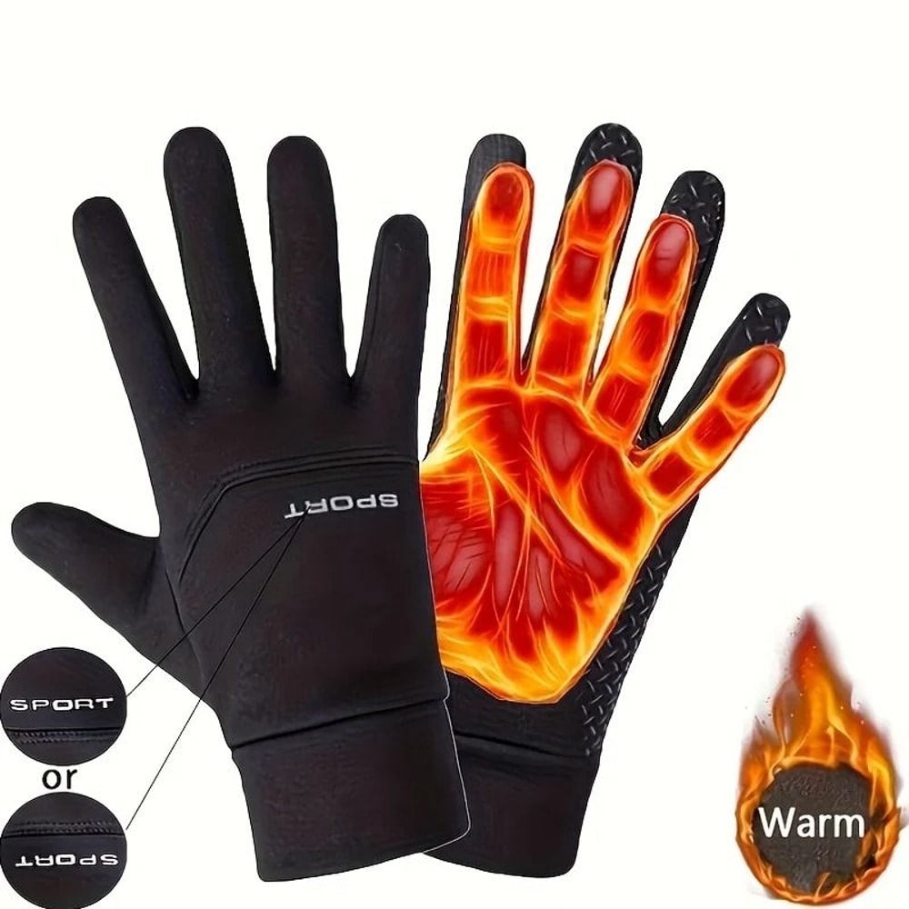 Winter Performance Multisport Gloves Windproof Thermal Touchscreen Tech 2