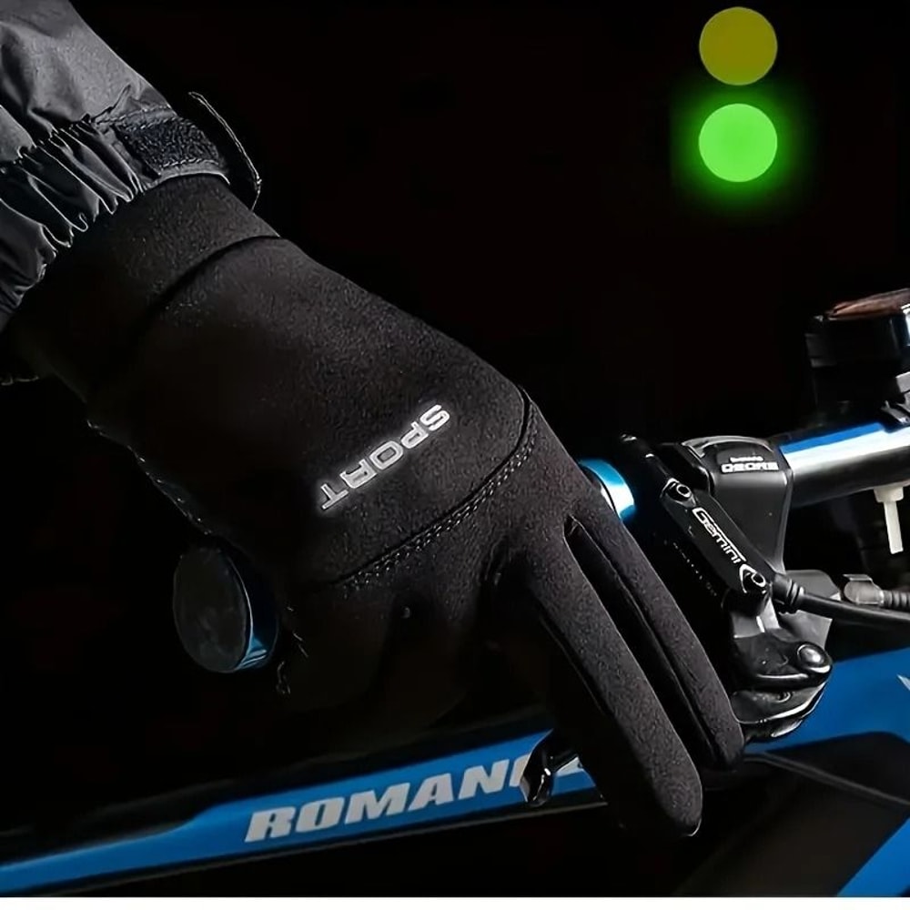 Winter Performance Multisport Gloves Windproof Thermal Touchscreen Tech 4