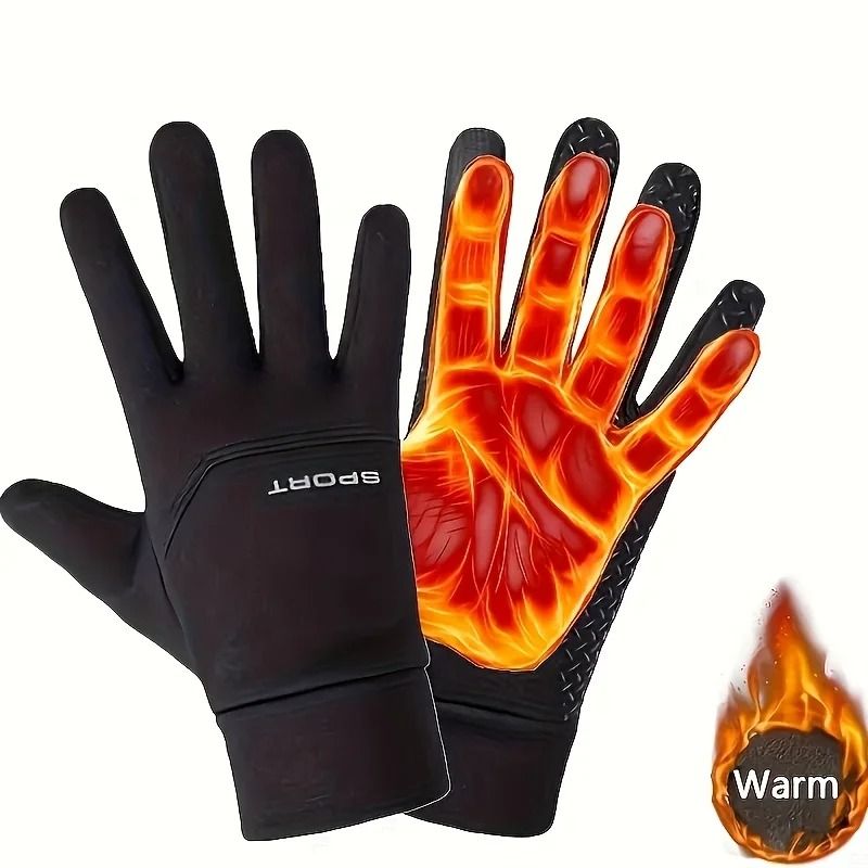 Winter Performance Multisport Gloves Windproof Thermal Touchscreen Tech 5