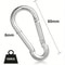 12Piece IndustrialStrength Carabiner Set RustResistant MultiPurpose Snap Hooks 2