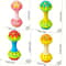 Animal Friends Sensory Rattle Interactive DoubleHeaded Musical Toy For Infants 1