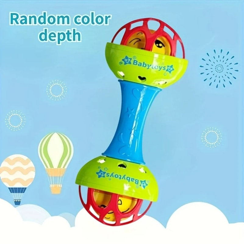 Animal Friends Sensory Rattle Interactive DoubleHeaded Musical Toy For Infants 7