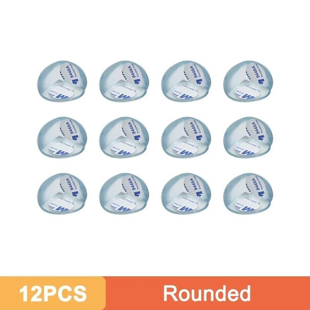 Transparent AntiCollision Corner Guards Soft PVC Child Safety Protectors For Furniture 9