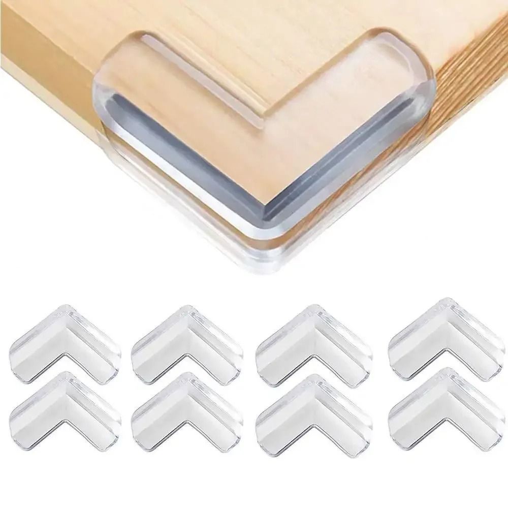 Transparent AntiCollision Corner Guards Soft PVC Child Safety Protectors For Furniture 1