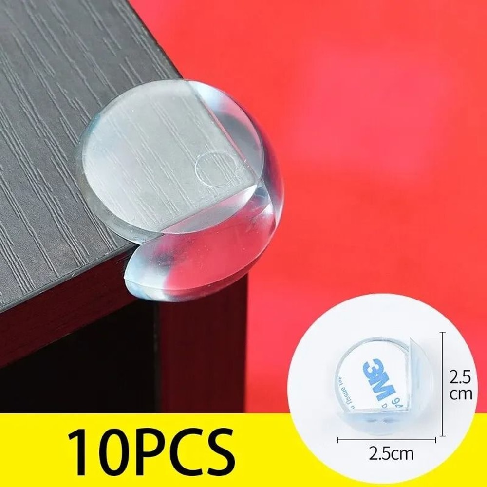 Transparent AntiCollision Corner Guards Soft PVC Child Safety Protectors For Furniture 6