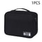 Portable Travel Electronic Organizer Waterproof Digital Storage Bag For Cables Chargers Tech Acce 6