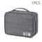Portable Travel Electronic Organizer Waterproof Digital Storage Bag For Cables Chargers Tech Acce 7
