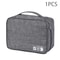 Portable Travel Electronic Organizer Waterproof Digital Storage Bag For Cables Chargers Tech Acce 7