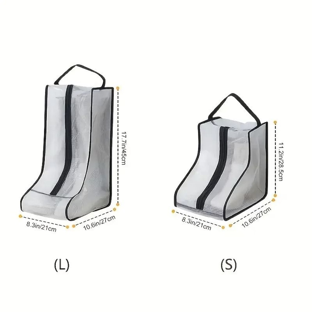 Portable Fashion Shoe Storage Bags DustProof Travel Organizer For High Heels Riding Boots 5