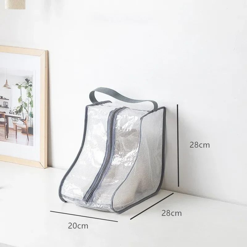 Portable Fashion Shoe Storage Bags DustProof Travel Organizer For High Heels Riding Boots 6