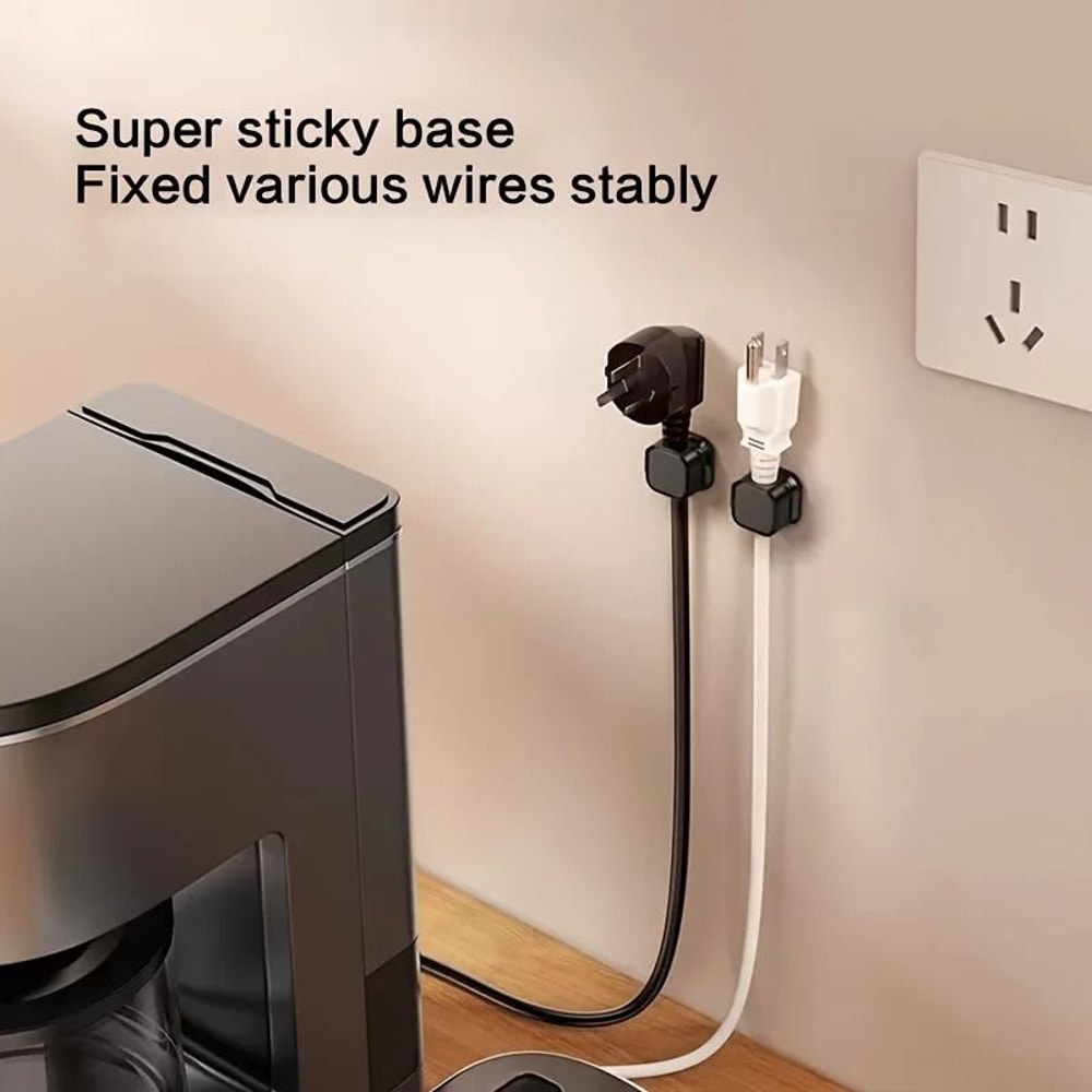 10pcs Magnetic Cable Organizer Set PunchFree Desktop Car Cord Clips 3