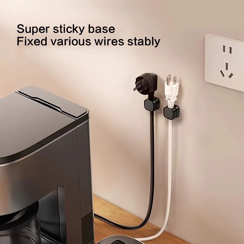 10pcs Magnetic Cable Organizer Set PunchFree Desktop Car Cord Clips 3