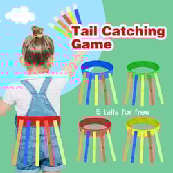 kindergarten catching tail training belt – active outdoor teamwork game for kids