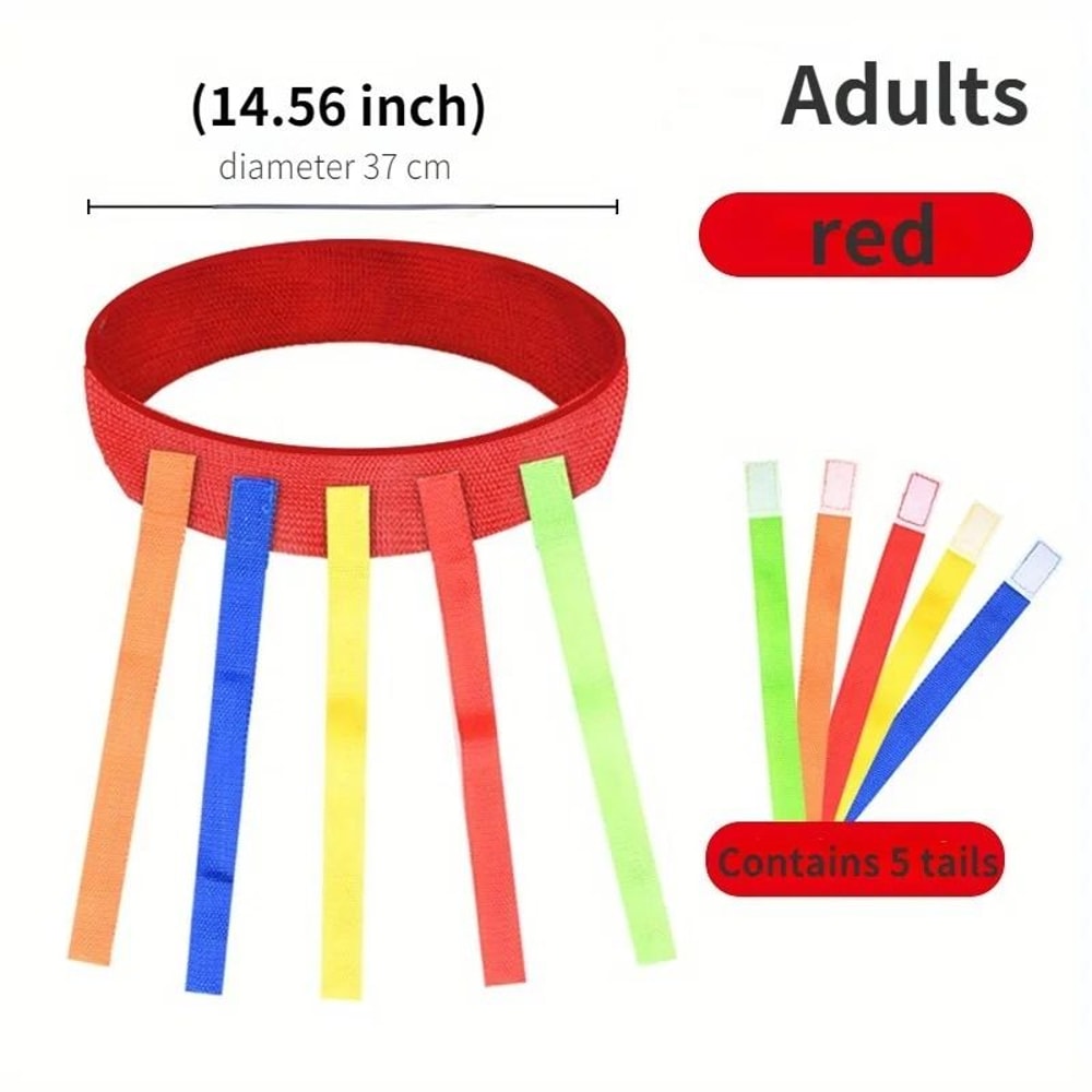 Kindergarten Catching Tail Training Belt Active Outdoor Teamwork Game For Kids 10