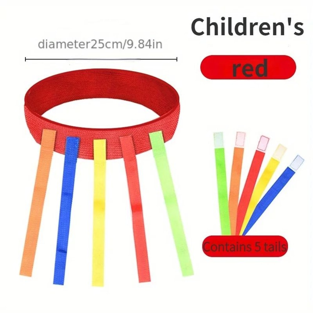 Kindergarten Catching Tail Training Belt Active Outdoor Teamwork Game For Kids 7