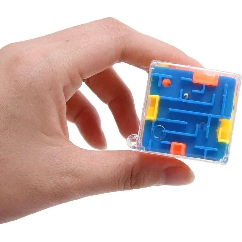 3D Maze Magic Cube SixSided Transparent Puzzle Stress Reliever Toy 2