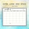 Magnetic Fridge Calendar Strong Magnetic Backing Smooth Dry Erase Surface 4