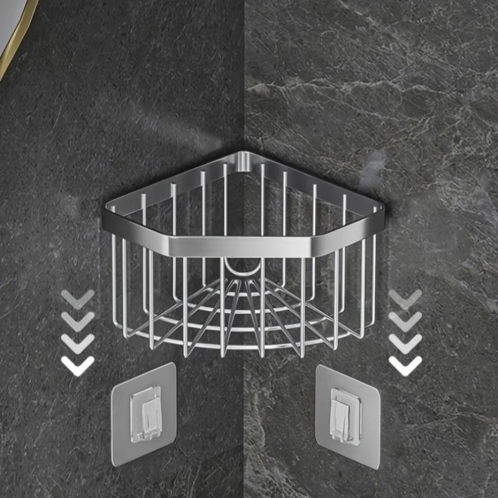 Stainless Steel Faucet Drain Rack RustResistant Kitchen Bathroom Sink Organizer 4