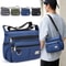 MultiFunctional Mens Crossbody Bag Large Capacity WearResistant Oxford Shoulder Bag 0