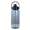 676 Oz 2L Large Capacity Sports Jug Portable Gradient Water Bottle With Straw 3