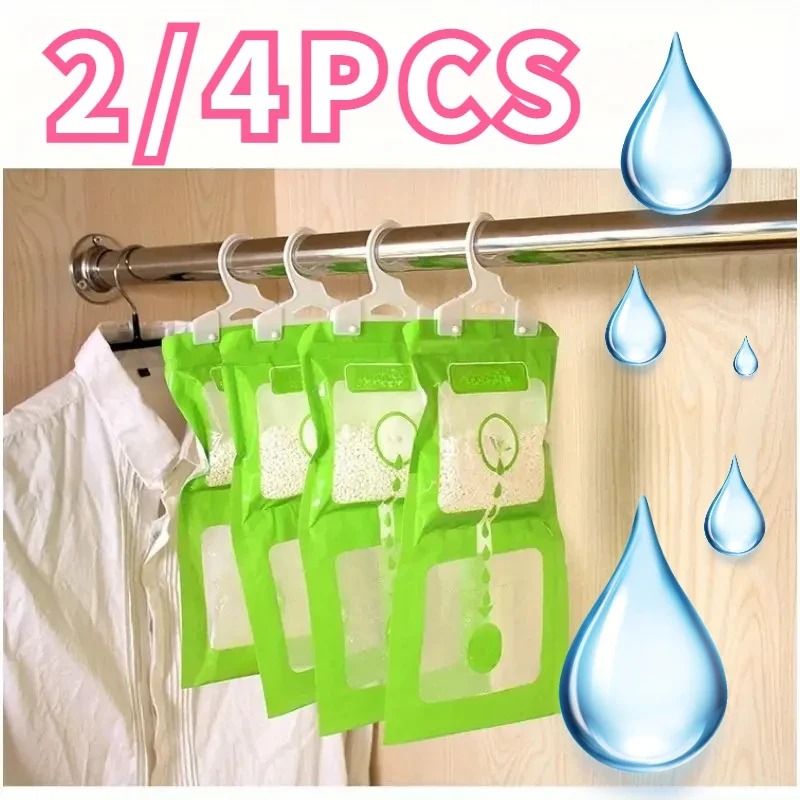 Household Hangable Dehumidification Bag HighEfficiency Wardrobe Moisture Absorber 0