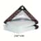 HeavyDuty Transparent Waterproof Tarp Clear Weatherproof Cover With Reinforced Eyelets 9