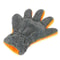 Premium DoubleSided Coral Fleece Car Cleaning Gloves ScratchFree 5Finger Wash Mitts 5