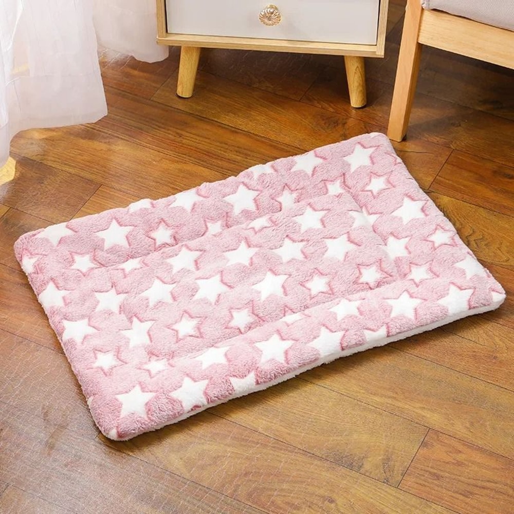 DoubleSided Plush Pet Mat UltraSoft Winter Cushion For Cats Dogs 9
