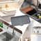 Silicone Kitchen Sink Sponge Holder SelfDraining AntiSlip Soap Dish 6