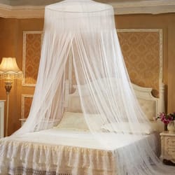 large dome hanging mosquito net – premium bed canopy & insect protection