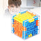 Mini 3D Maze Magic Cube 6Sided Transparent Speed Puzzle 4