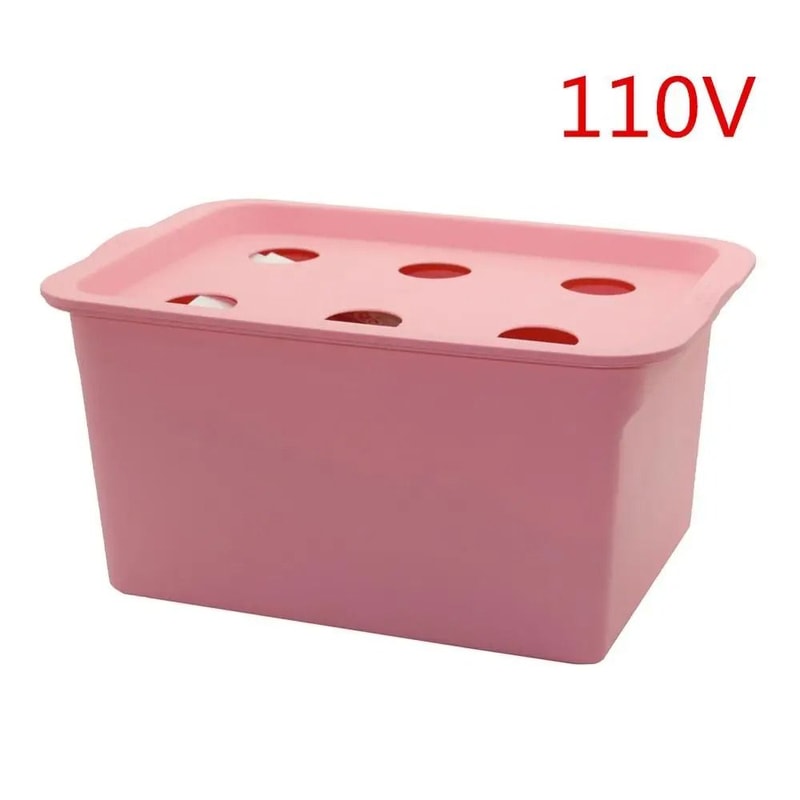 6Hole Indoor Hydroponic Growth Kit Smart Deep Water Culture Garden Box 7