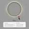 Modern Large Circle LED Wall Sconce Sleek Tricolor Indoor Lighting 6