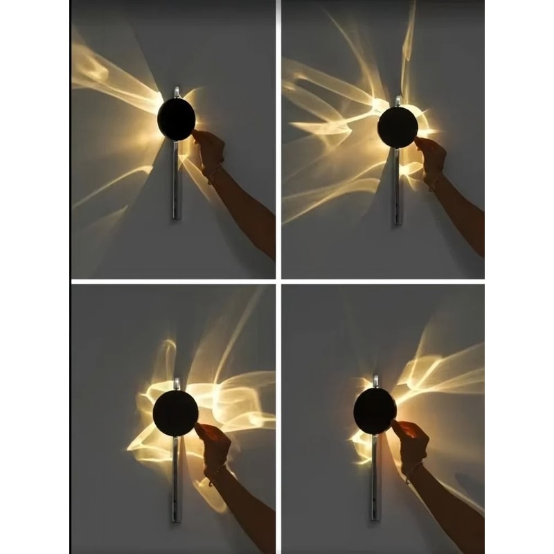 Luxury Rotatable LED Wall Sconce Modern Interior Atmosphere Lighting 3