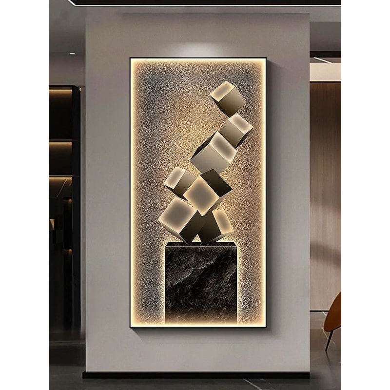 Modern Creative Mural Wall Lamp Artistic LED Decoration For Living Room Staircase 5
