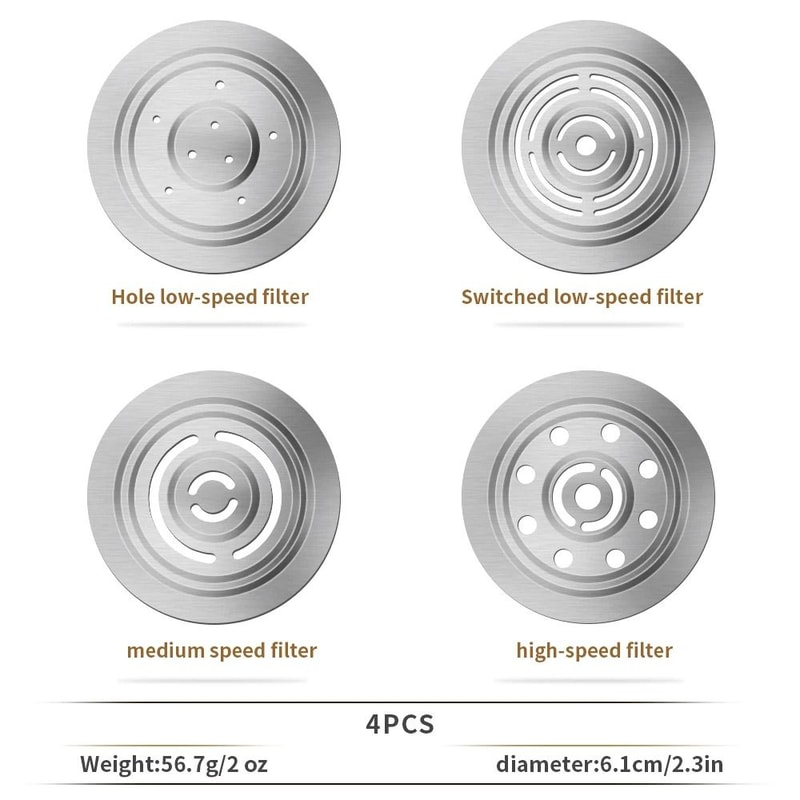 Coffee Brewer Cup Detachable Espresso Filter With Replacement Papers 8